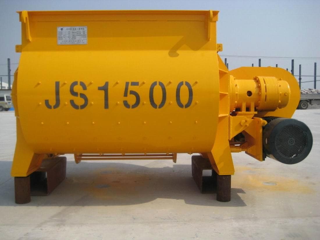 JS1500 compulsory concrete mixer